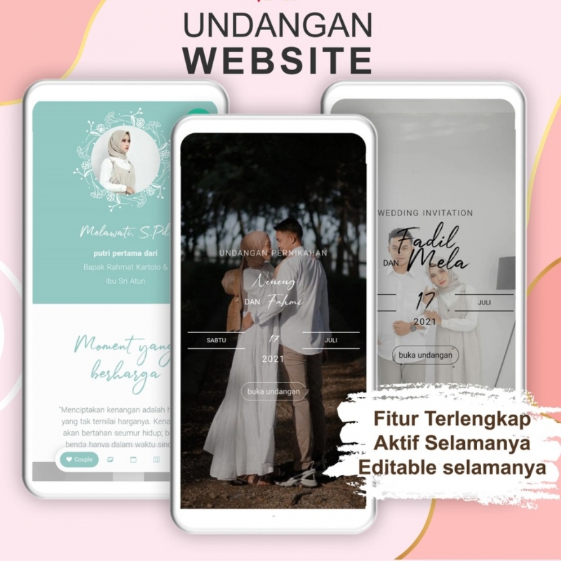 Website Undangan Pernikahan digital